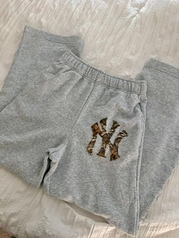 Grey Camo NY Sweat Set